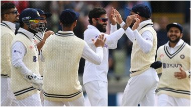 How to Watch IND vs ENG 5th Test Day 5 Live Streaming in India? Get Free Telecast Details of India vs England Cricket Match With Time in IST